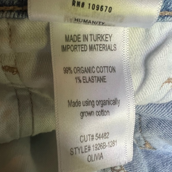 Citizens of Humanity Olivia High Rise Slim in La Lune size 27 - Picture 12 of 13